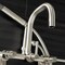 Aqua Vintage AE8458DL Wall Mount Clawfoot Tub Faucet, Brushed Nickel AE8458DL - alternate 3